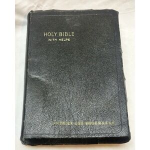 Holy Bible With Helps Revised Standard Version RSV Thomas Nelson & Sons 1952